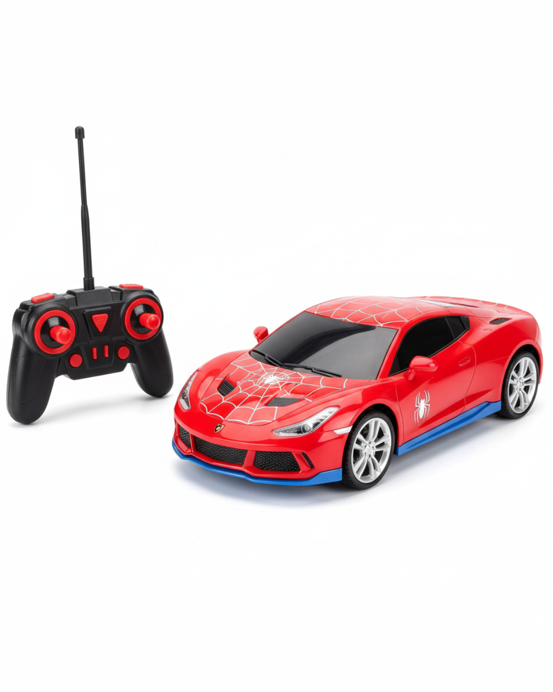 Remote control car racing on track